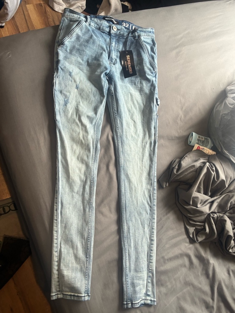 Serengeti Slim Fit Men's Light Blue Jeans